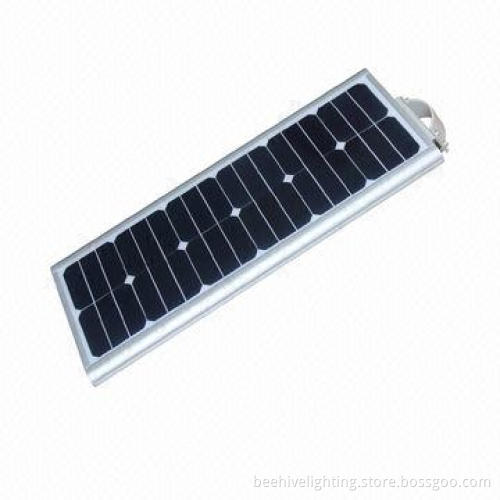 Streetlight, easy to install, all in one, 25W power, integrated with solar energy